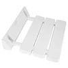 Folding Shower Seat Wall Mounted Non Slip Bathroom Stool Bathing Elderly Disabled Mobility Lightweight Durable Easy Install 6
