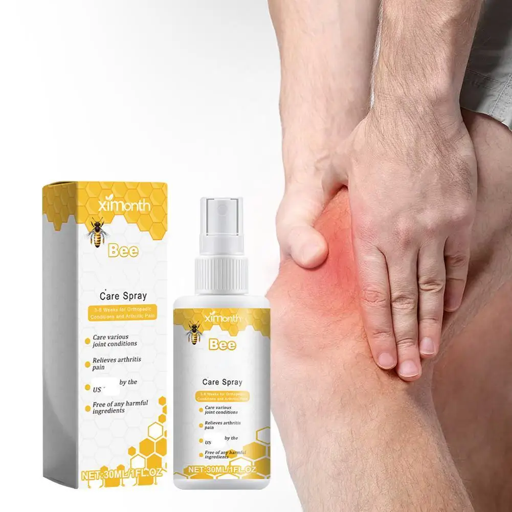 

30g Bee Knee Joint Cream 30ml Bee Bone Joint Spray Effectively Relieve Muscle And Joint Soreness Health Care