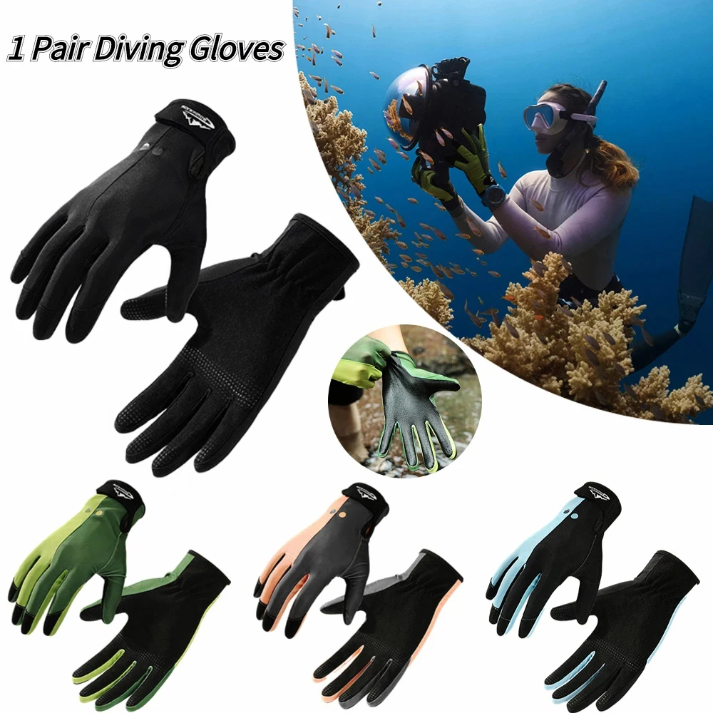 Surfing Diving Gloves for Men Women Snorkeling Paddling Surfing Kayaking Canoeing Wetsuit Gloves Water Sports Mittens winter warm gloves for women colorful pom pom mittens touch screen glossy all finger gloves windproof mittens bicycle gloves