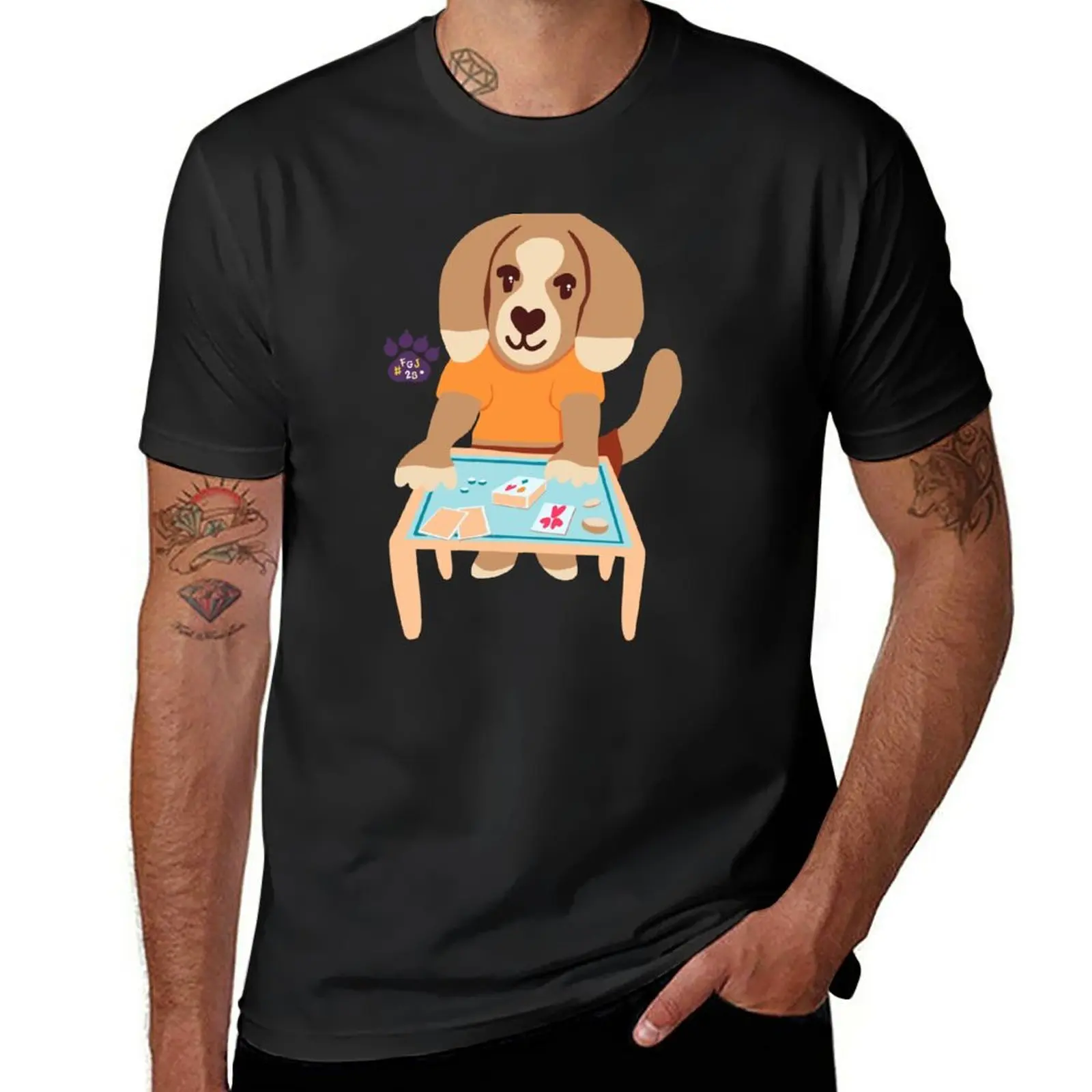 

New FGJ23 - Dog T-Shirt plus size t shirts sweat shirts sports fan t-shirts plus size tops mens t shirts pack