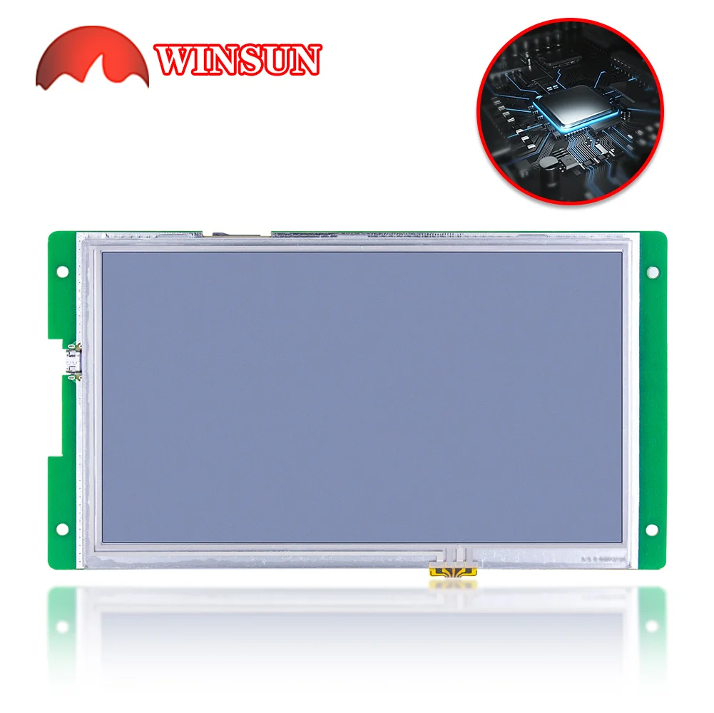 

7.0 inch 800*480 px RGB 260K Color Human Machine Screen WS-L070 HMI touch Capacitive/Resistive Touch Panel No Enclosure