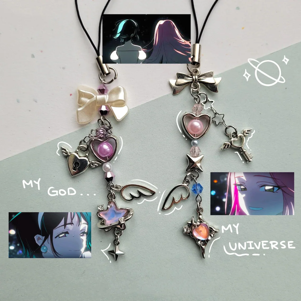 PRE-ORDER- Alien stage IvanTill, MiziSua, LukaHyuna, phone charm
