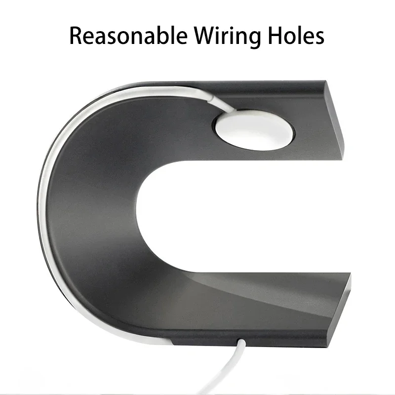 Metal Aluminum Charger Stand Holder for Apple Watch Series 10 9 8 7 6 5 4 3 for IWatch Ultra2 Portable Fast Charging Base Bracke