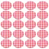 40Pcs Lids Jar Canning Mouth Covers Jars Jam Wide Lid Regular Storage Caps Rings Sealing Metal Drinking