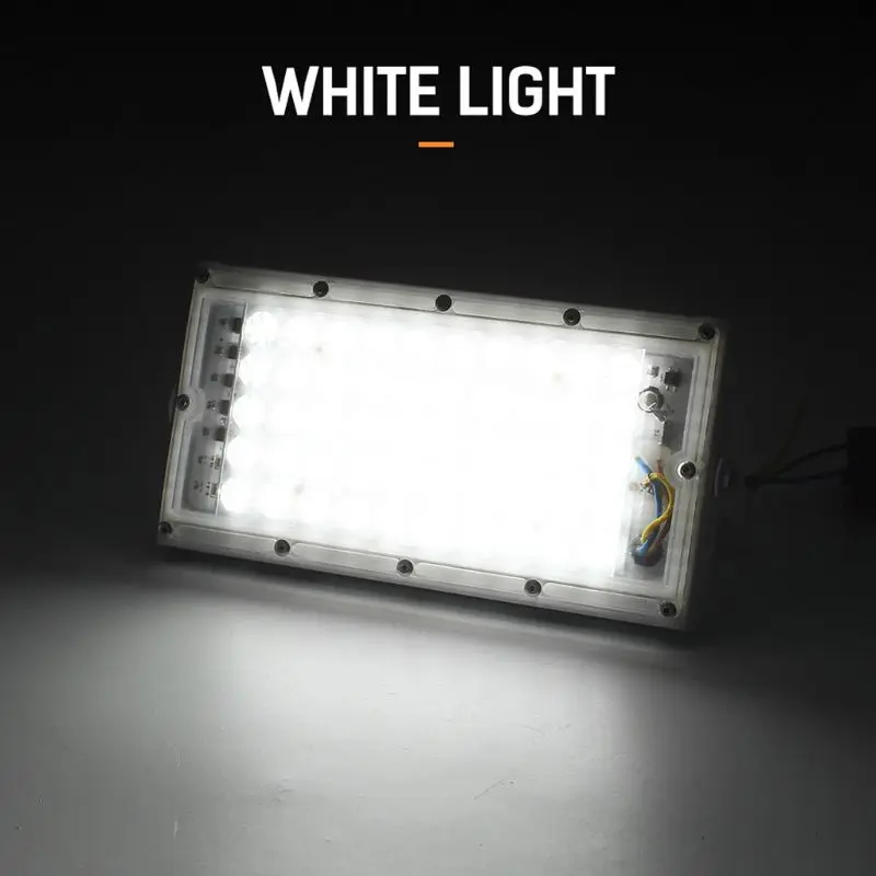 Floodlight Outdoor Spotlight 50W Wall Washer Garden Lamp Reflector IP65 12V 5