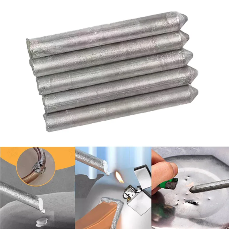 Low Temperature Universal Welding Rod Easy Melt Aluminum Welding Rods 6/12Pcs By And Matches For Metal Aluminum