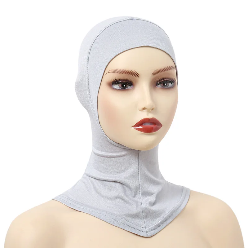Turban Caps for Women Muslim Underscarf Modal Hijab Inner Caps Stretchy Full Cover Shawl Cap Full Neck Coverage - Image 2