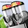 Snow Melting Machine Commercial Cold Drink Refrigeration Equipment 24L Large Capacity Automatic Freeze Slush Maker 3