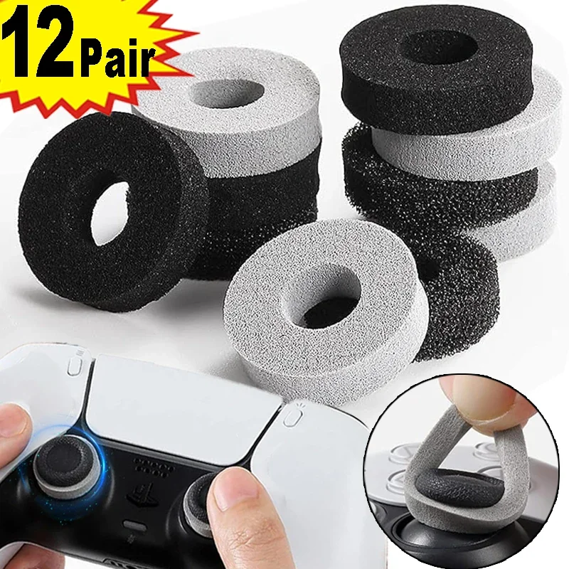 Precision Rings Aim Assist Rings Motion Control for ROG PS5 Steam PS4 Xbox Series X/S One Switch Controller Grips Sponge Rings