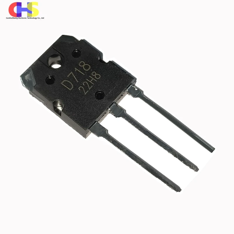 BJT Transistor 4pcs 2SD718 2SB688 TO-3P D718 B688 Audio Amplifier Transistor