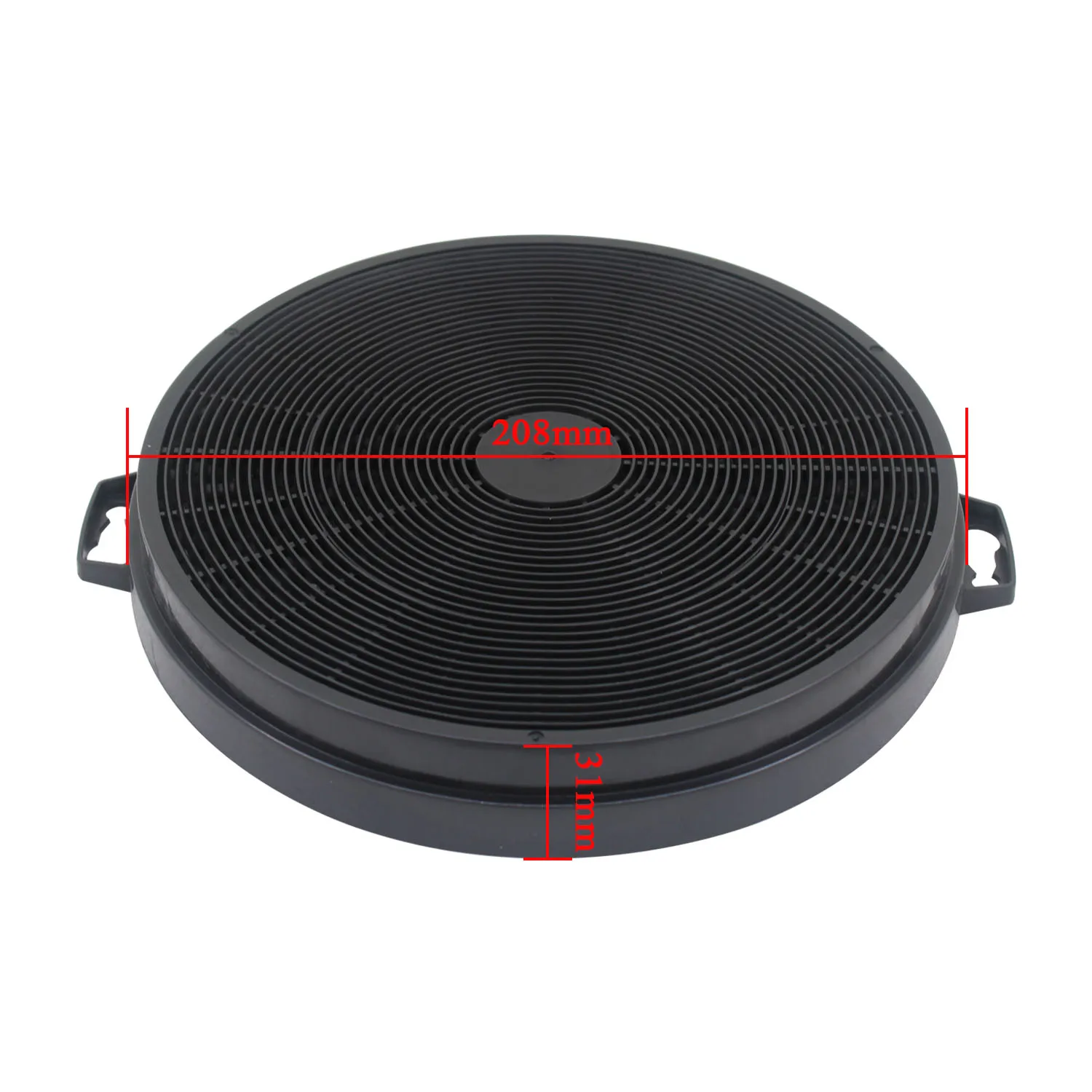 Activated Carbon Range Pellets Hood Filter for Household Kitchen Range Hood Carbon Mesh Accessories 1PC 208X31