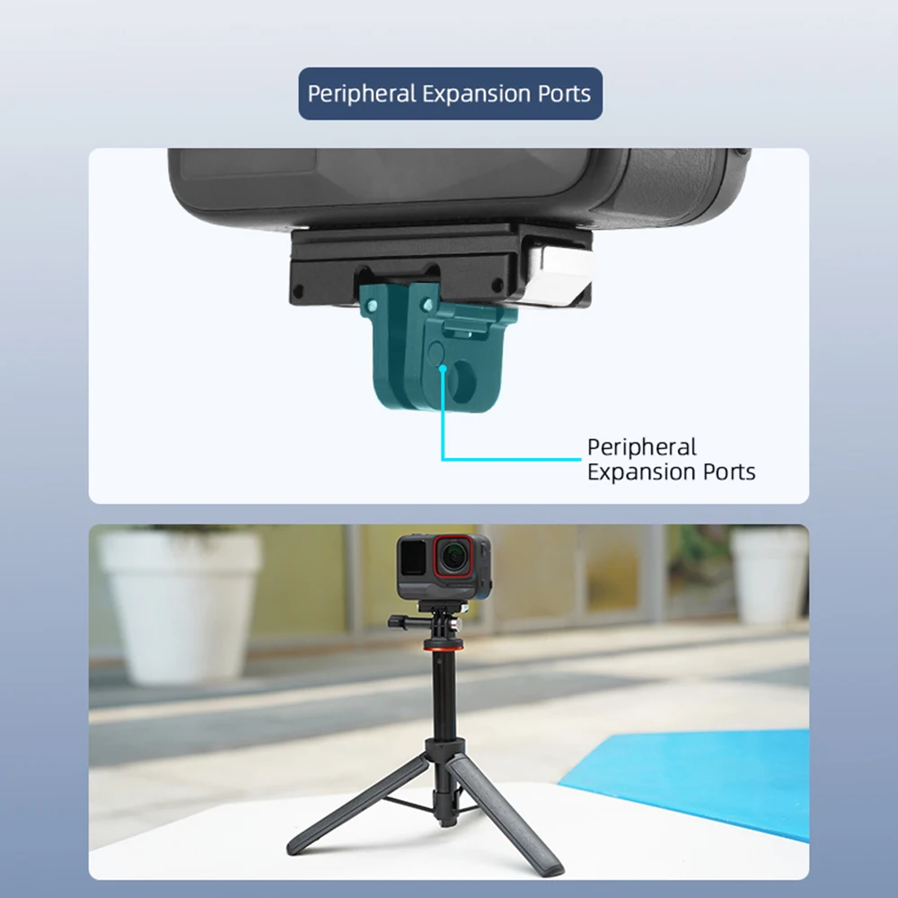 카메라 확장 어댑터 고정 거치대, 지지대 카메라 액세서리, 정교한 마운트, Insta360 Ace/Ace Pro 마그네틱 퀵릴리즈