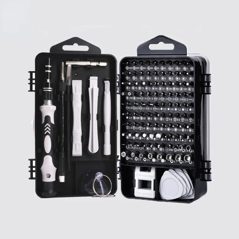 

Hot Sale Tool 115 in 1 Lengthen Multifunctional Screwdrivers Kit Repairing Hand Tools Kits Screwdriver Set