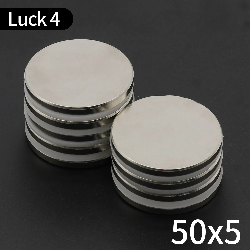 1/2/5/10 Pcs 50x5 Neodymium Magnet 50mm x 5mm N35 NdFeB Round Super Powerful Strong Permanent Magnetic imanes Disc 50*5