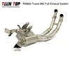 For Aprllia RS660 RS Tuono 660 2021 2022 Motorcycle Exhaust Escape System Modified Full System Muffler With Back Pressure Box