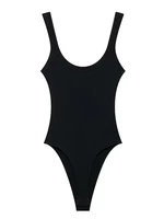 Body côtelé slim pour femmes, col rond, bretelles, bouton-pression, combishort féminin, mode Sexy 3