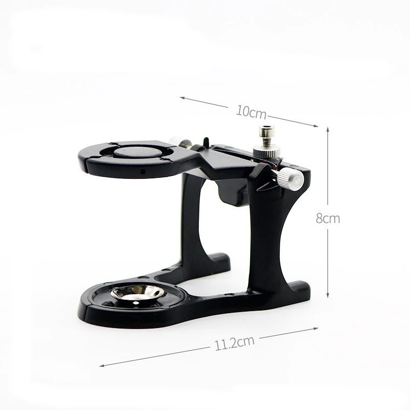 1pc Dental Articulator Adjustable Aluminum Alloy Denture Magnetic for Mounting Pre-cast Dental Models