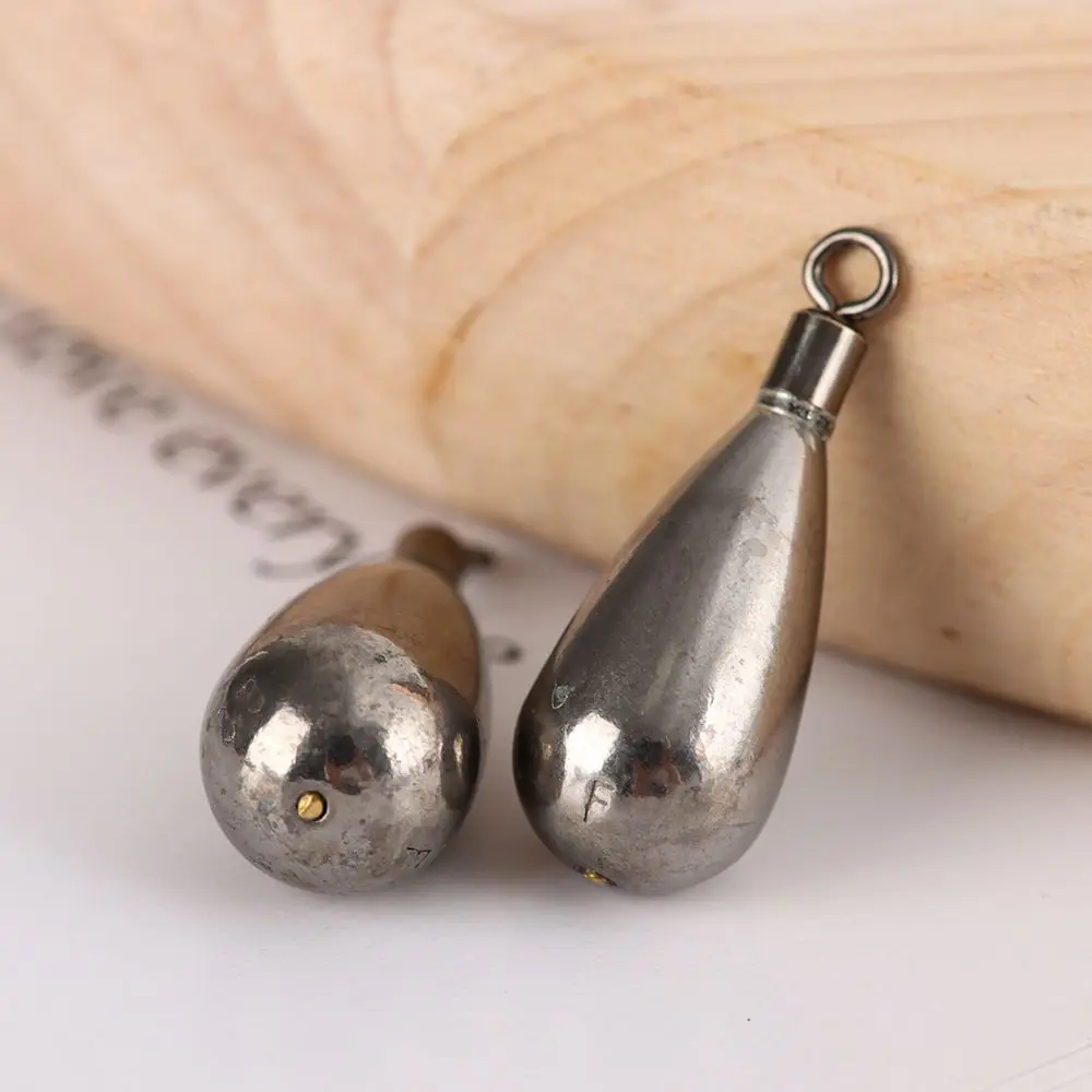 Hochwertige Zusätzliche Gewichts-Schnellverschluss-Wurfschnur-Sinker zum Angeln, Wolfram-Fall-Hakenverbinder, Sinker, 0,9 g–14 g – Detail 5