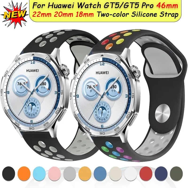 Premium Silicone Watch Strap - Adjustable Rubber Wristband