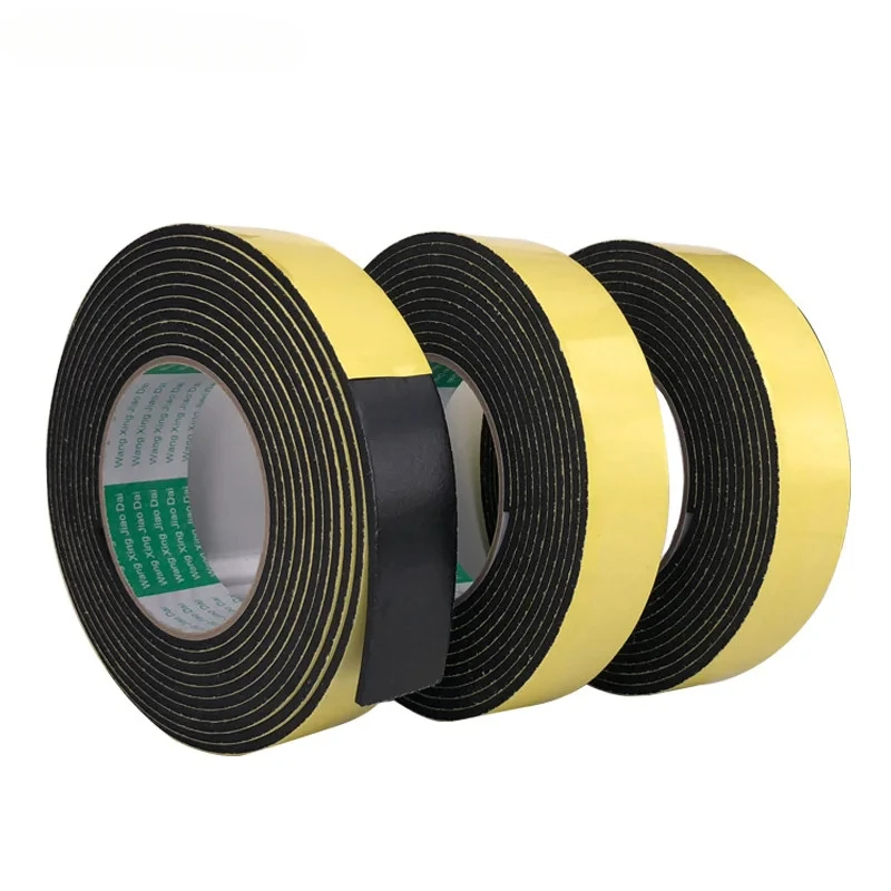 1-3mm thickness super sponge EVA single side foam sponge foam tape EVA tape10/15/20mm Adhesive Waterproof Tape