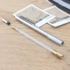 2pcs/lot 0.5 0.7 0.9 2.0mm Drawing Pencil Set 2B Art Sketch Writing Metal Mechanical Pencil Stainless Steel and Copper Material 5