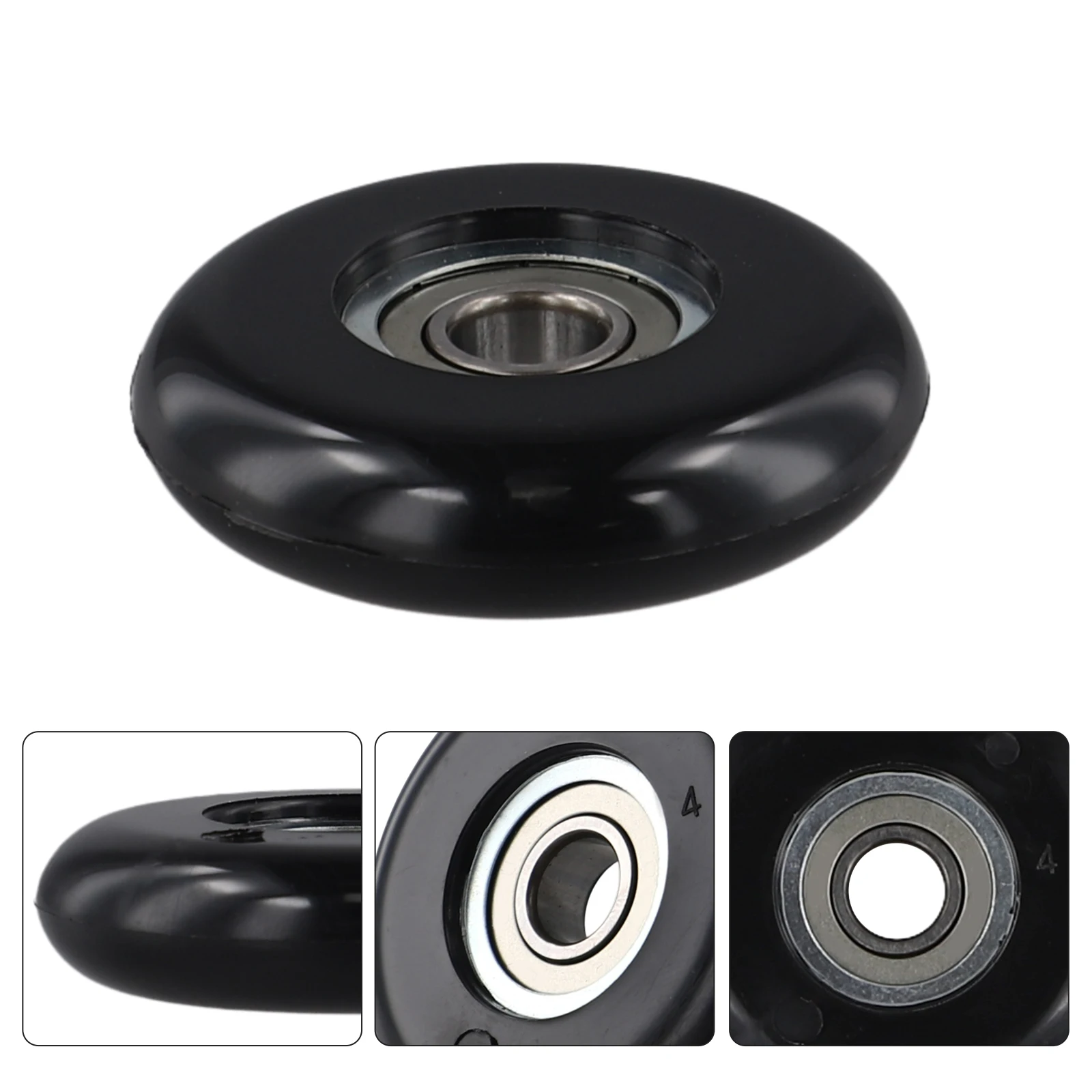 1pc Seats Wheel Rowing Machine Seats Wheel With Bearing 8x40x10mm Seats Cushion Moving Wheels Wear-resistant      New 5