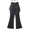 YEAE Ms. 2025 Spring New Irregular Structure Niche Design Bat Wings Pull Jeans 5