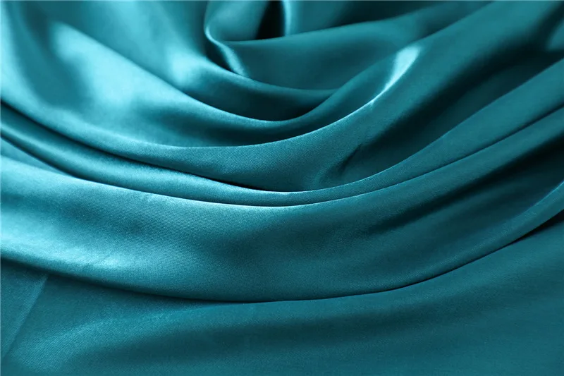 Luxus Solide Quadrat Schal Für Frauen 60 cm Satin Hals Haar Krawatte Band Tasche Warp Weiche Halstuch Hijabs Kopf weibliche Foulard – Detail 16