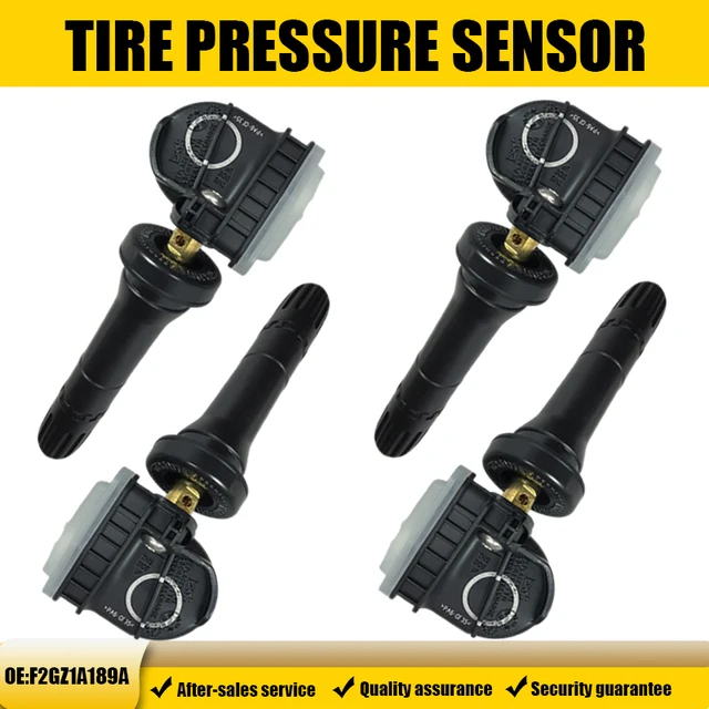 1/4PCS Tire Pressure Monitor Sensors TPMS F2GZ1A189A for Ford F150 Galaxy Mustang Escape Compatible with F2GT1A150AB 315MHZ