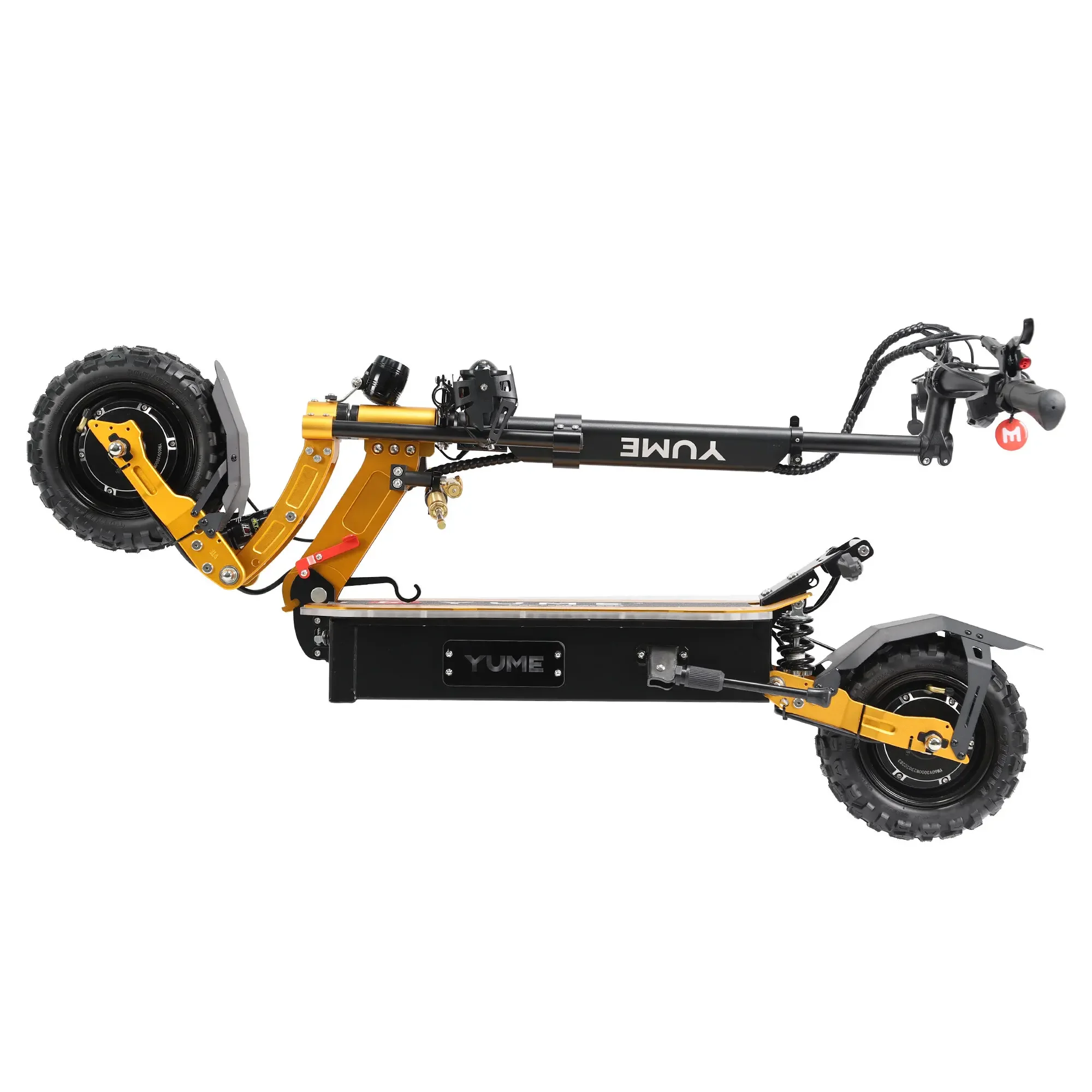 YUME X11+ Electric Scooter 6000W 60V 30Ah Battery Dual Motors 11inch Tires 90KM Max Mileage 150KG Max Speed 95km/h E-Scooter electric scooter