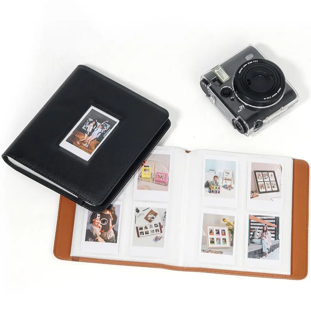 

Альбом для мгновенной фотосъемки, 288 карманов, фотоальбом, фотоальбом, 3 дюйма, карманы для хранения фотографий, билетов, полый чехол для Polaroid/Fujifilm