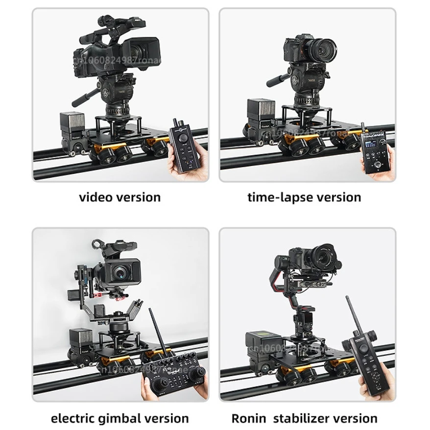 Greenbull 전동 비디오 Dslr 전자 카메라 트랙 돌리 슬라이더 돌리 및 레일 페이로드 70kg, BX300L, 3m, 4m, 5m