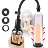 Male Masturbation Sex Toys Penis Vacuum Pump Penis Enhancer Penis Extender Negative Pressure Exerciser Penis Ring Adult Supplies 1