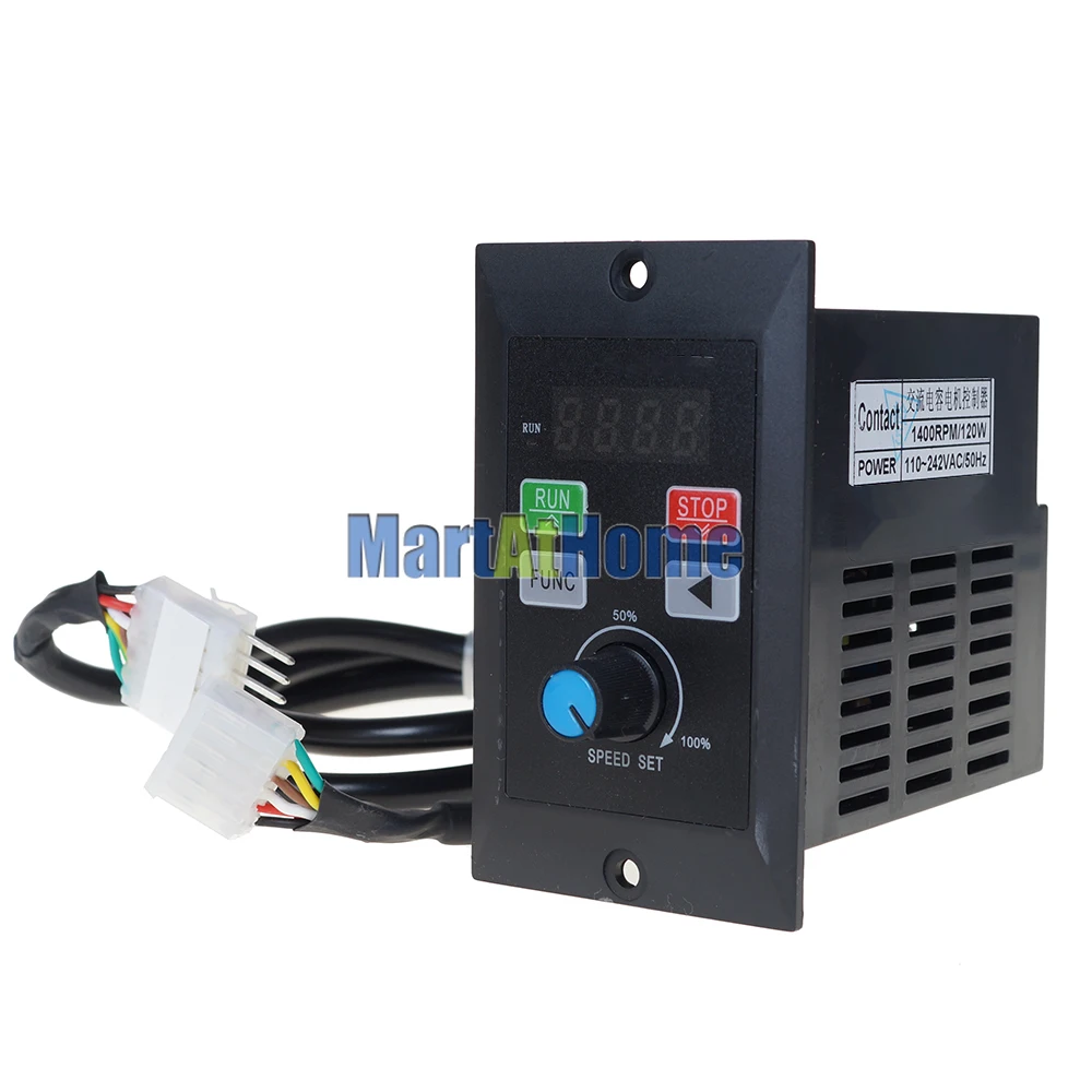단상 속도 조절기 컨트롤러, 단상 120W, 550W 진동 모터용, AC 110V, 220V