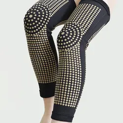 Enhanced Hot Therapy Knee Support Pads for Arthritis Pain Relief and Recovery (Black)