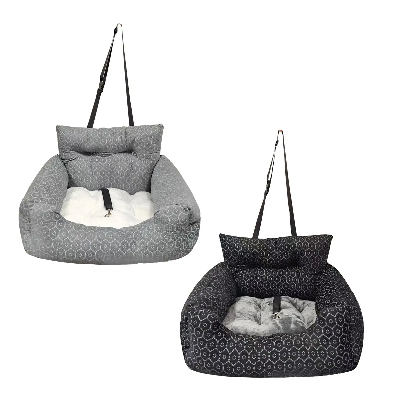 

Автомобильное сиденье для собак, нескользящая защита на сиденье, поводок, для кошек/котят/щенков/средних питомцев