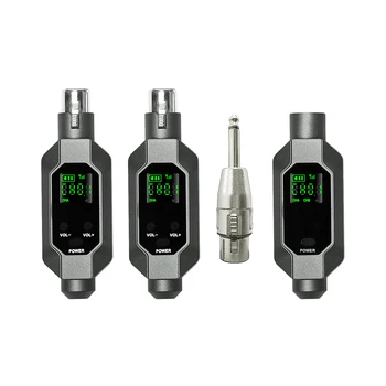 UHF 무선 마이크 컨버터 XLR 송신기 및 리시버 마이크, 다이나믹 마이크용 무선 시스템