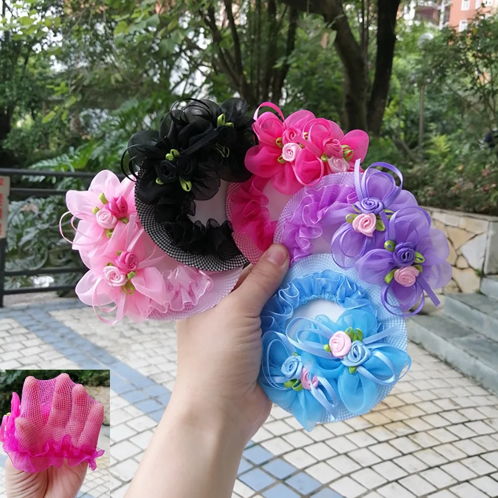 Girl Women Bun Cover Snood Hair Net Hair Nets Latin Ballet Dance