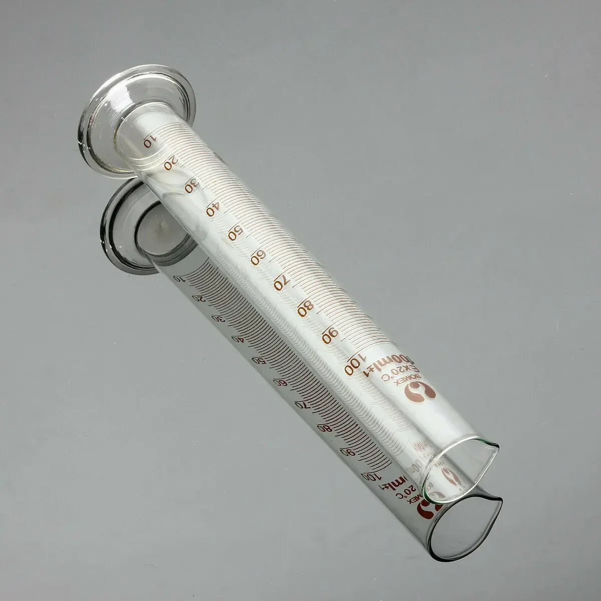 100 Ml Messzylinder Aus Kunststoff - Transparentes Labor-Messgerät Für Wissenschaft