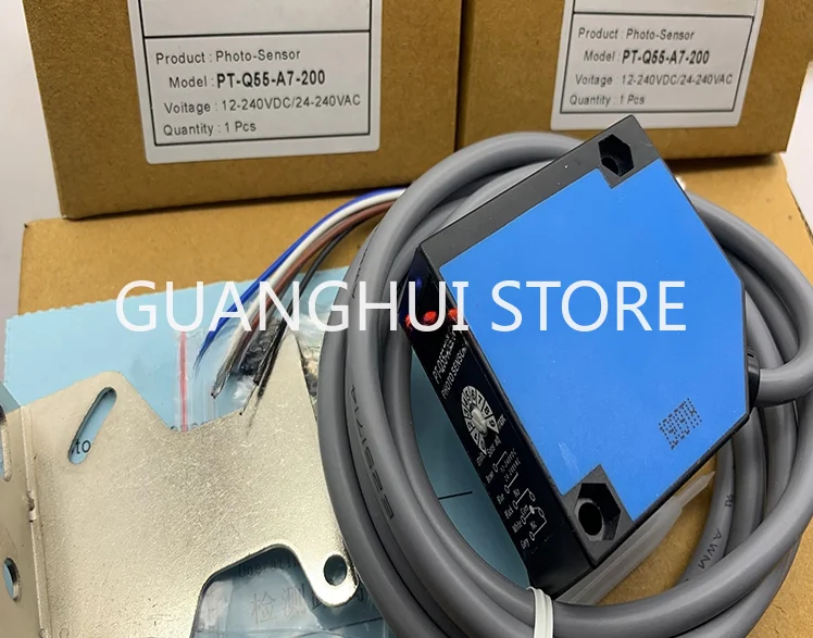 

PT-Q55-A7-200 PT-Q55-A7-100 PT-Q55-A7-200-5M PT-Q55-A7-200F New Diffuse Reflection Photoelectric Switch Spot Stock