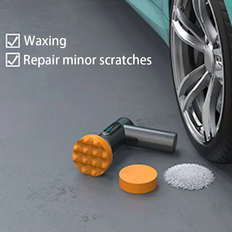 Car polisher Handheld wireless polisher Car polishing waxing machine Power tool For body cleaning waxing repair