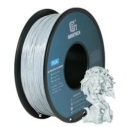 Geeetech Marble PLA 3D Printer Filament - 1kg Spool, Tangle-Free, Vacuum Sealed (Like Marble Grey)