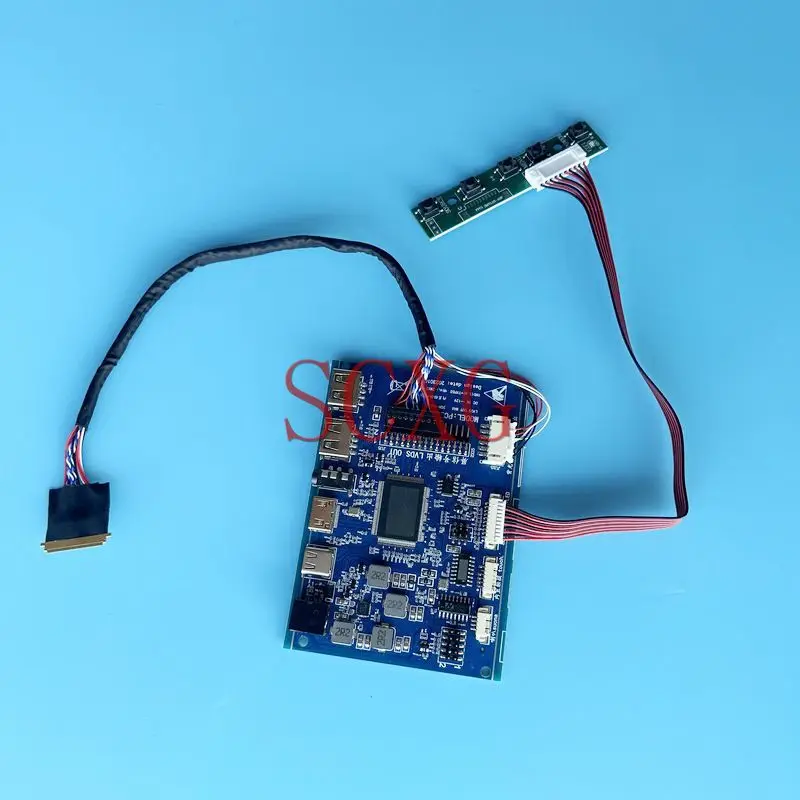 

Плата драйвера контроллера для LTN156KT02, 2USB-порта, 15,6 дюйма, LVDS, 40 контактов, DIY Kit, PCB 862, экран ноутбука 1600*900, Mini HDMI-совместимый