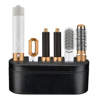 Electric Hair Dryer with Electric Curling Iron 5 in 1 Hair Curler Dryers Curling Rollers Hair Curler with Straightening Brush 1