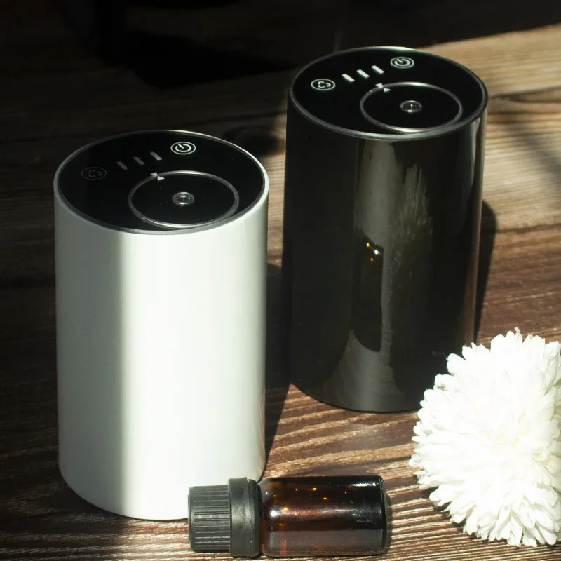 

Waterless Essential Oil Diffuser Aromatherapy Aroma Diffuser Car Air Freshener USB Rechargeable Nebulizer For Home Room Travel