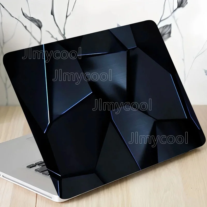 2개의 노트북 스티커, 허니콤 마름모 보호 필름 스티커, hp 노트북 스킨 액세서..
