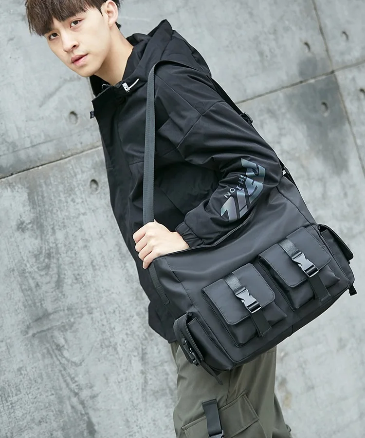 Waterproof Shoulder Bags for Men Free Shipping Korean Style Male Messenger  Bag Oxford Man's Crossbody Bag Sport Men Bags
