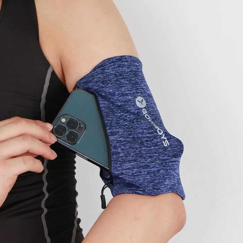Sports Phone Armband Bag High Elastic Arm Strap Mobile Phone Holder Arm Bag Outdoor Jogging Running Cycling Accessories
