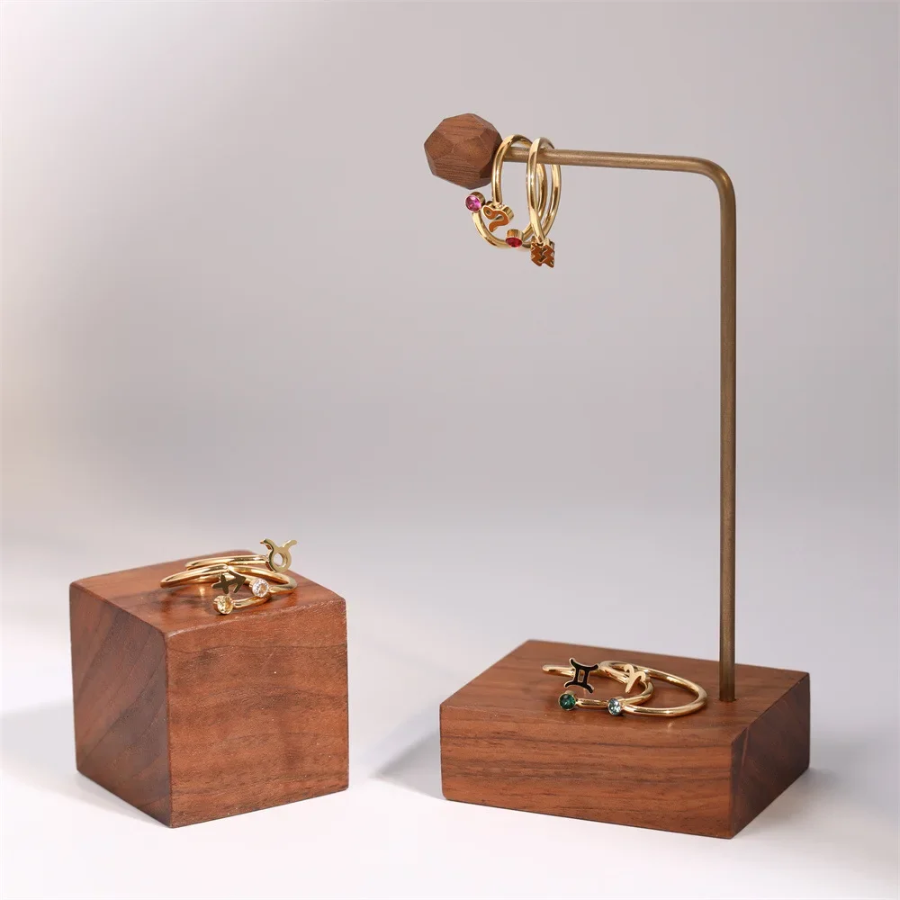 12 Constellation Symbol Adjustable Opening Rings Colour Crystal Zircon Birthstone Knuckle Ring Femal Charm Jewelry Birthday Gift