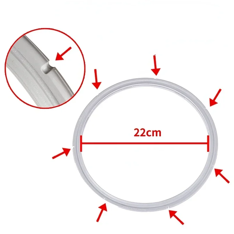 Gasket Fissler Vitavit Ring 22 For Fissler 22 Cm Silicone Pressure
